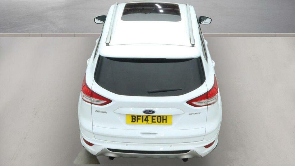 Ford Kuga 2.0 Tdci Titanium X 2Wd Euro 5 White #2