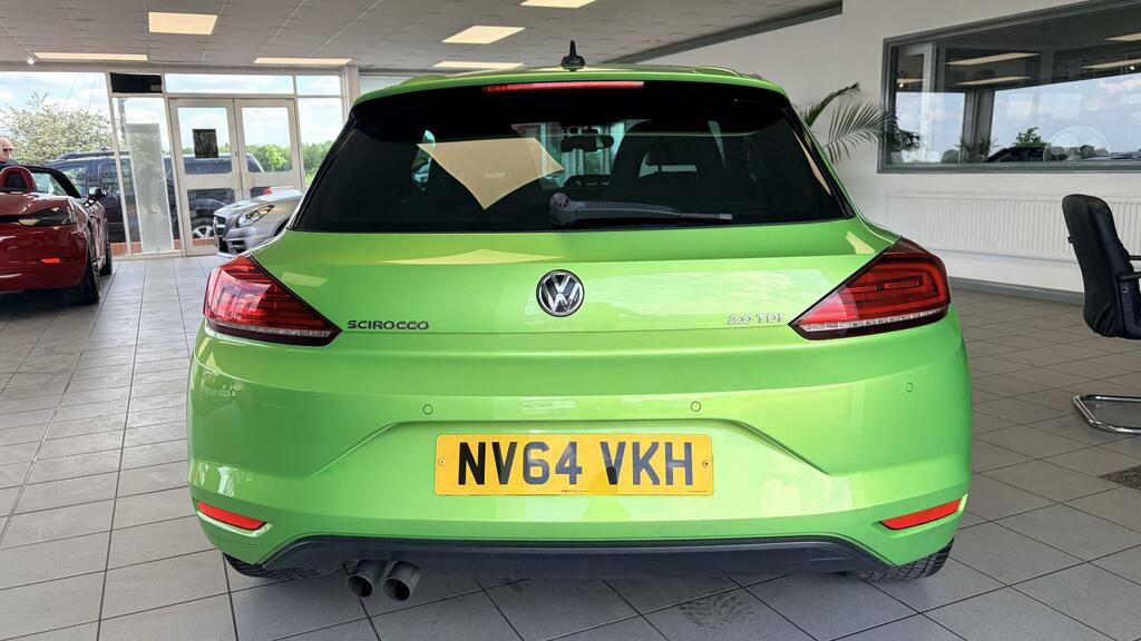 Volkswagen Scirocco 2.0 Tdi Bluemotion Tech Gt Hatchback Ds NV64VKH Green #6