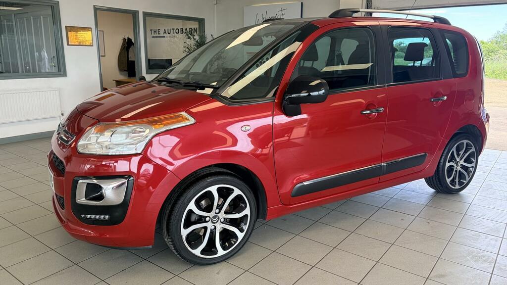 Citroen C3 Picasso 1.6 Bluehdi Platinum Mpv Euro 6 Red