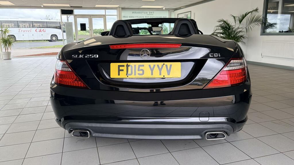 Mercedes-Benz SLK 2.1 Slk250 Cdi Amg Sport Convertible G- Black #6