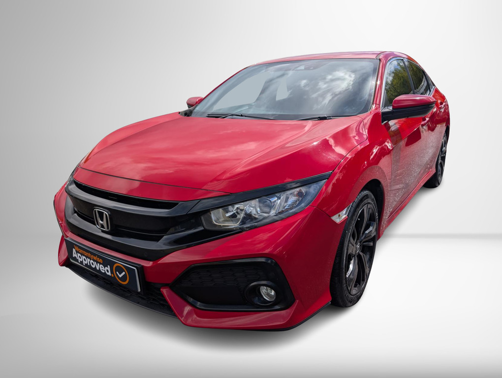 Honda Civic Sr Red #3
