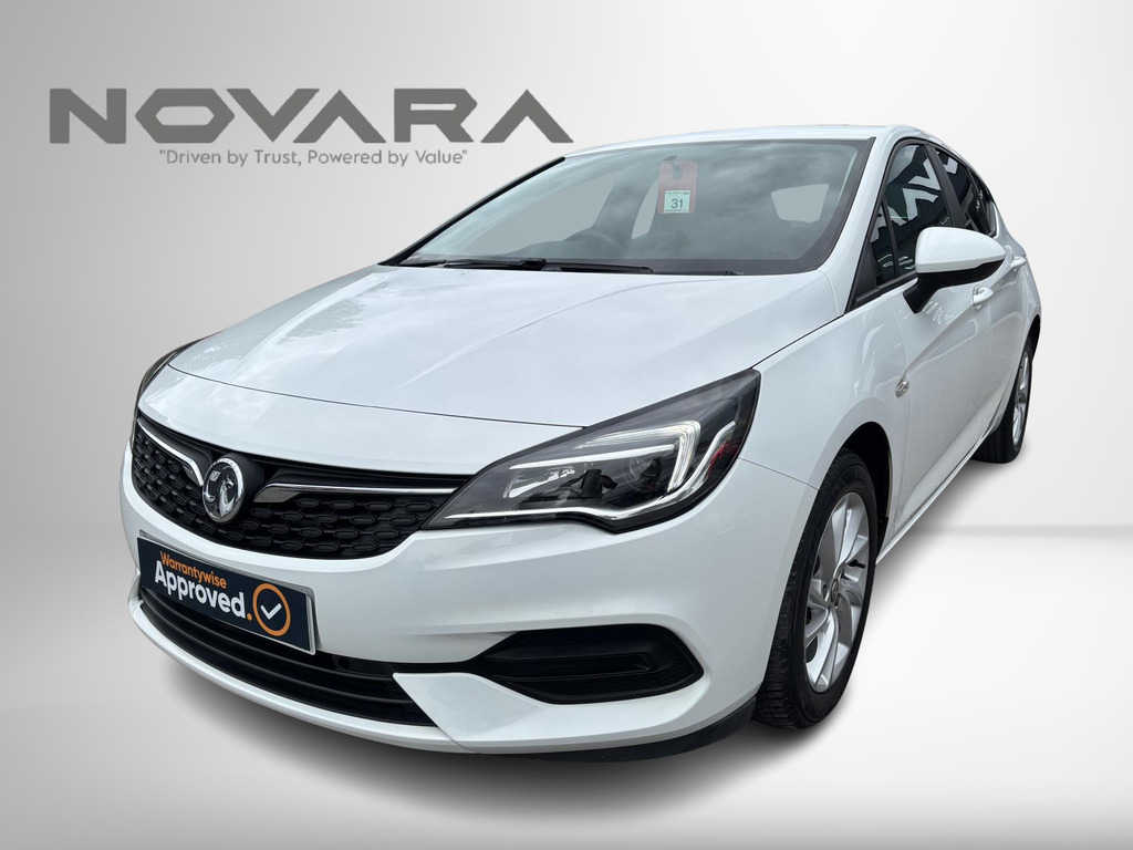 Vauxhall Astra 1.2 Turbo Business Edition Nav Hatchback Petro MT70LSX White #2