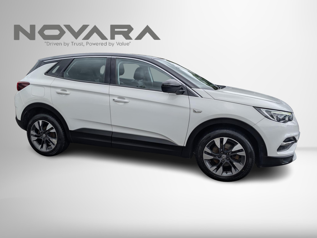 Vauxhall Grandland X 1.2 Turbo Gpf Sport Nav Suv Euro MT70LSX White #2