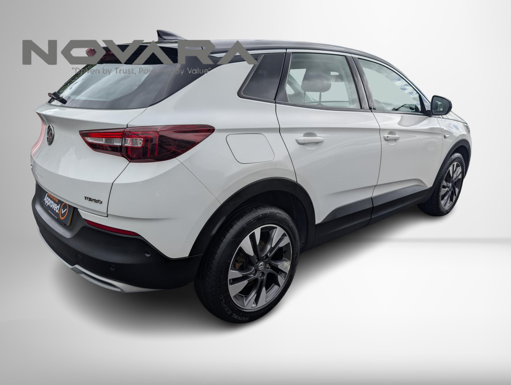 Vauxhall Grandland X 1.2 Turbo Gpf Sport Nav Suv Euro MT70LSX White #6