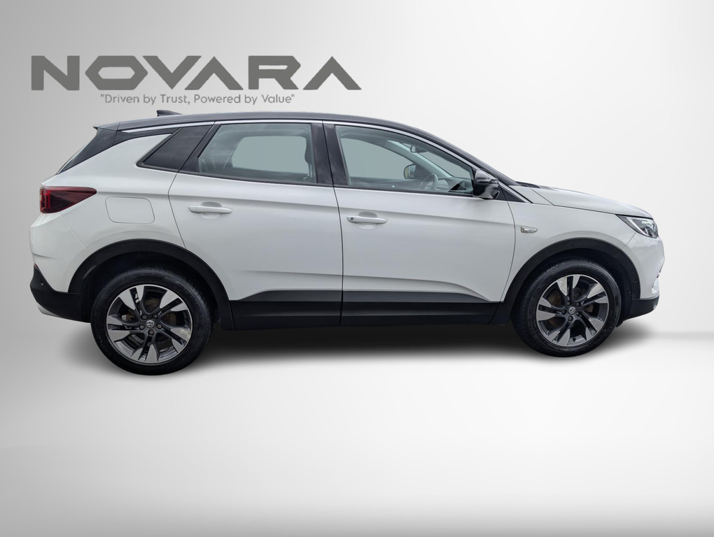 Vauxhall Grandland X 1.2 Turbo Gpf Sport Nav Suv Euro MT70LSX White #4