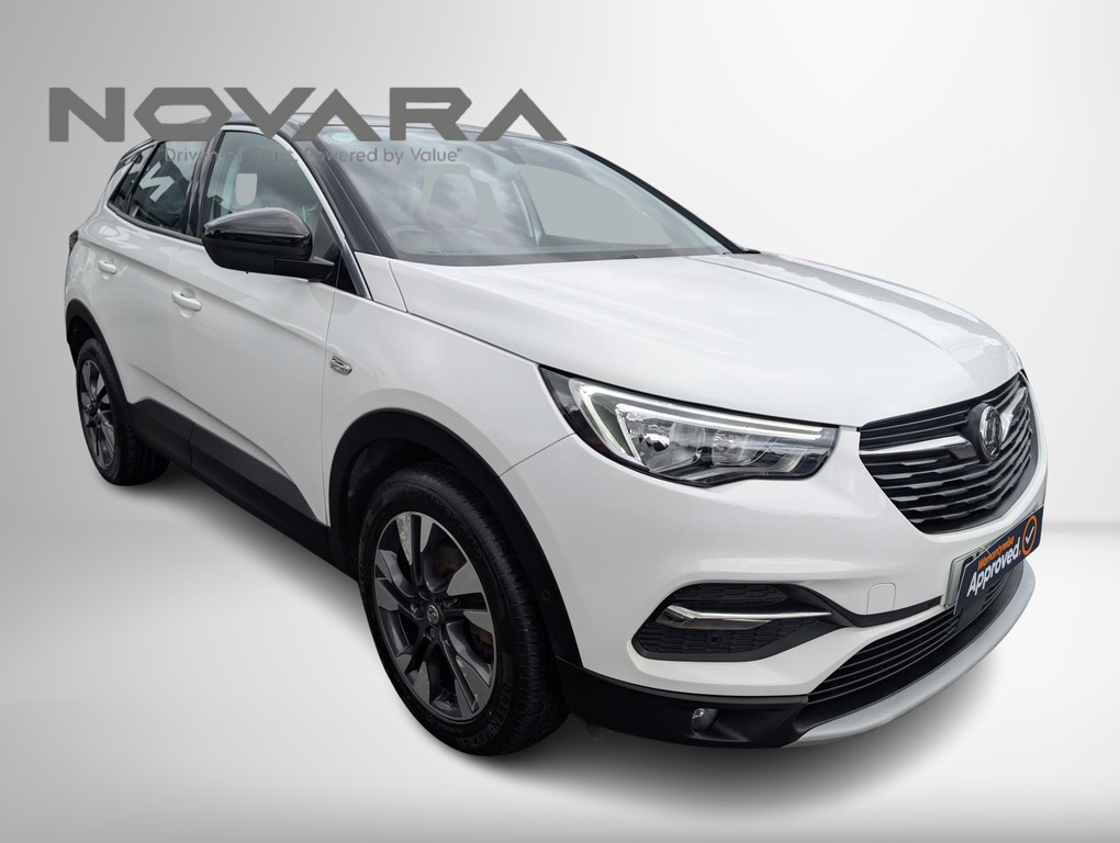 Vauxhall Grandland X 1.2 Turbo Gpf Sport Nav Suv Euro MT70LSX White #3