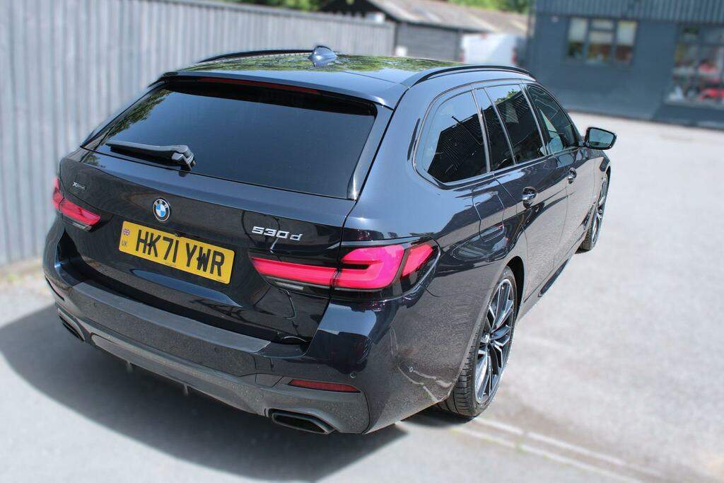 BMW 5 Series 2.0 530E 12Kwh M Sport Saloon Plug-in H Blue #15