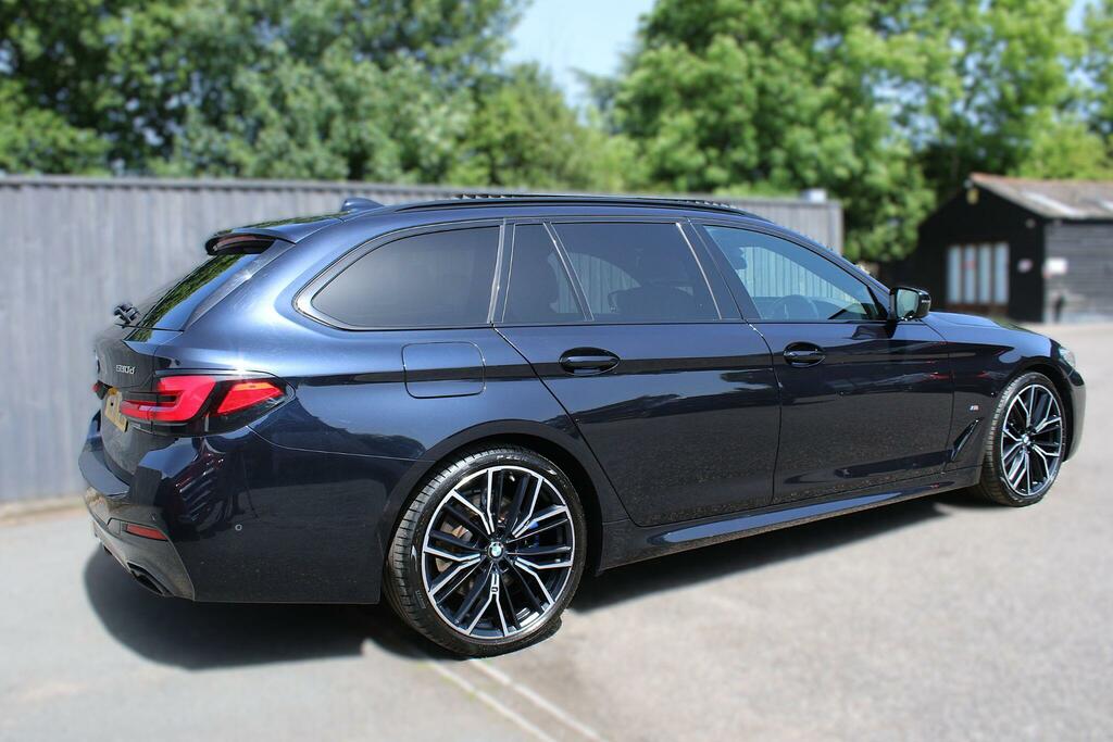 BMW 5 Series 2.0 530E 12Kwh M Sport Saloon Plug-in H Blue #47