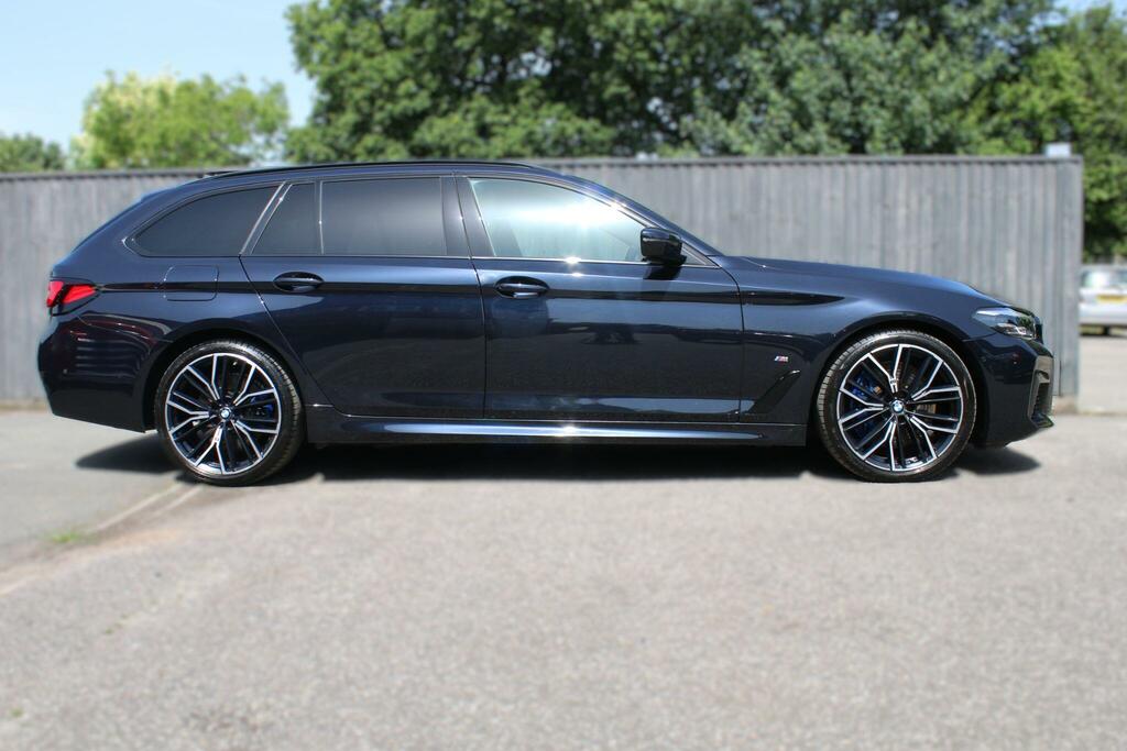 BMW 5 Series 2.0 530E 12Kwh M Sport Saloon Plug-in H Blue #13