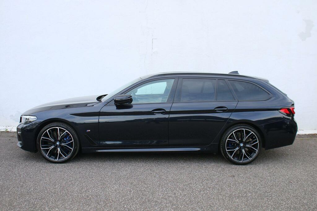 BMW 5 Series 2.0 530E 12Kwh M Sport Saloon Plug-in H Blue #9