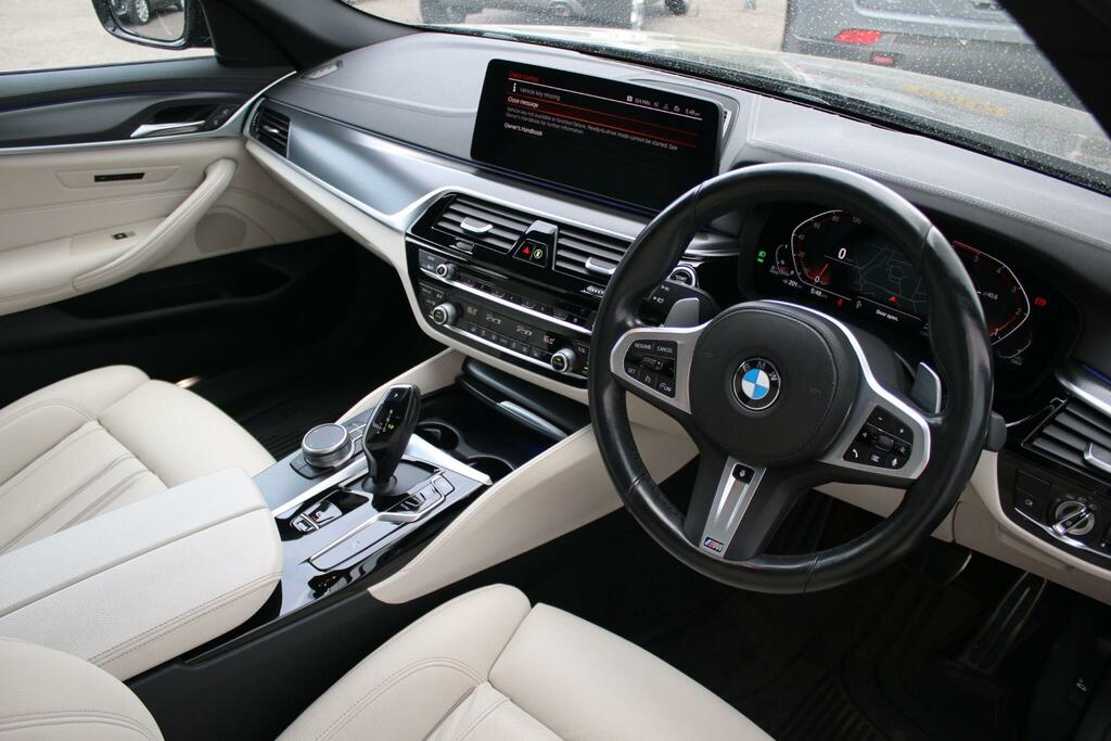 BMW 5 Series 2.0 530E 12Kwh M Sport Saloon Plug-in H Blue #19