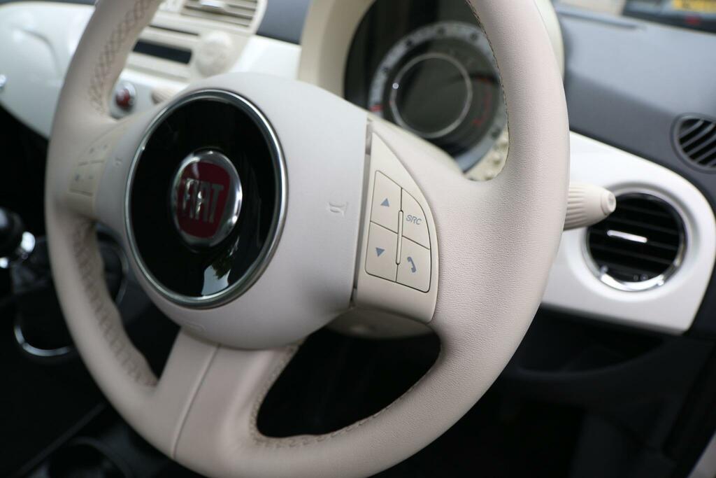 Fiat 500C 1.2 Lounge Euro 5 White #16