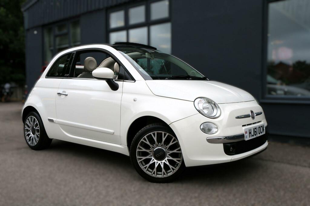 Fiat 500C 1.2 Lounge Convertible Euro 5 6 White #6