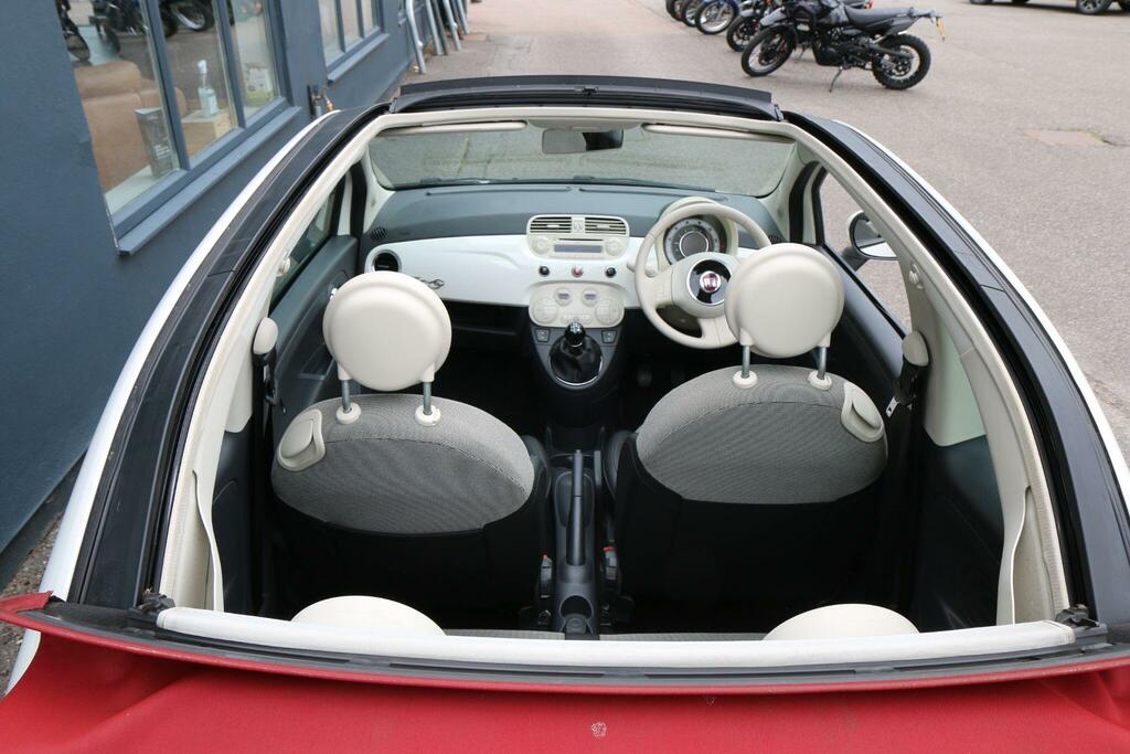 Fiat 500C 1.2 Lounge Euro 5 White #19