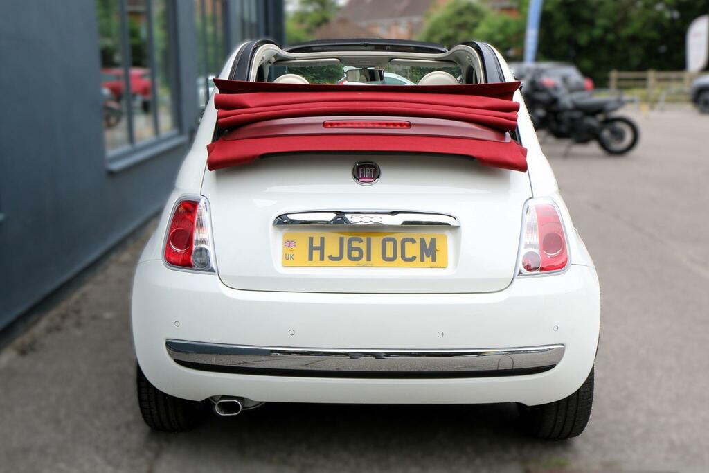 Fiat 500C 1.2 Lounge Convertible Euro 5 6 White #2