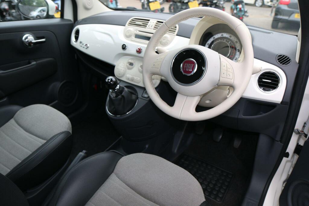 Fiat 500C 1.2 Lounge Euro 5 White #9
