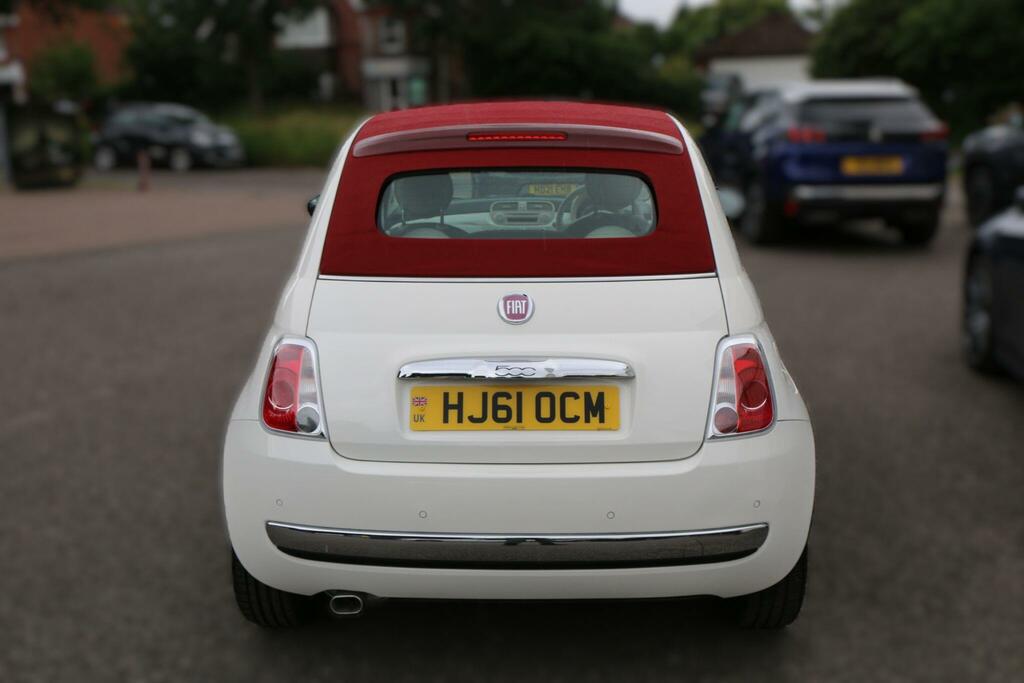 Fiat 500C 1.2 Lounge Convertible Euro 5 6 White #4
