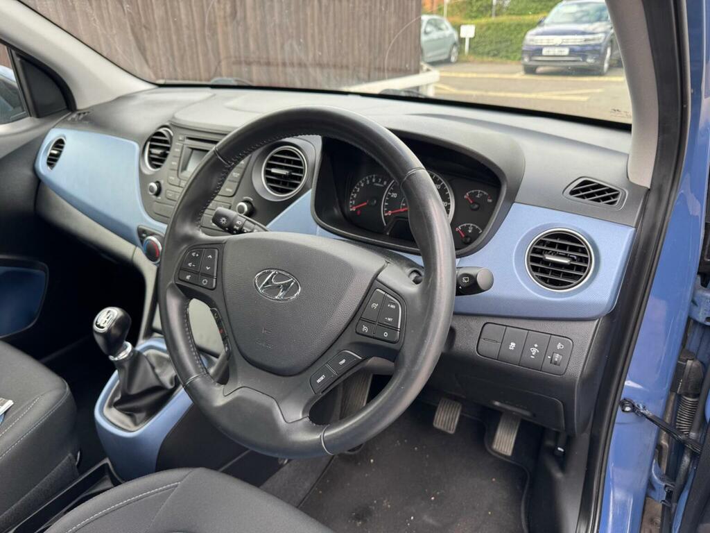 Hyundai I10 1.2 Premium Euro 5 Blue #4