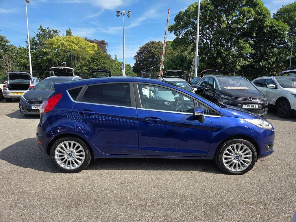 Ford Fiesta 1.0T Ecoboost Titanium Euro 5 Ss YS63KYN Blue #2