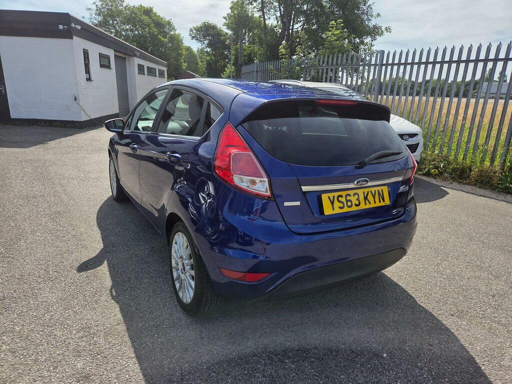 Ford Fiesta 1.0T Ecoboost Titanium Euro 5 Ss YS63KYN Blue #5