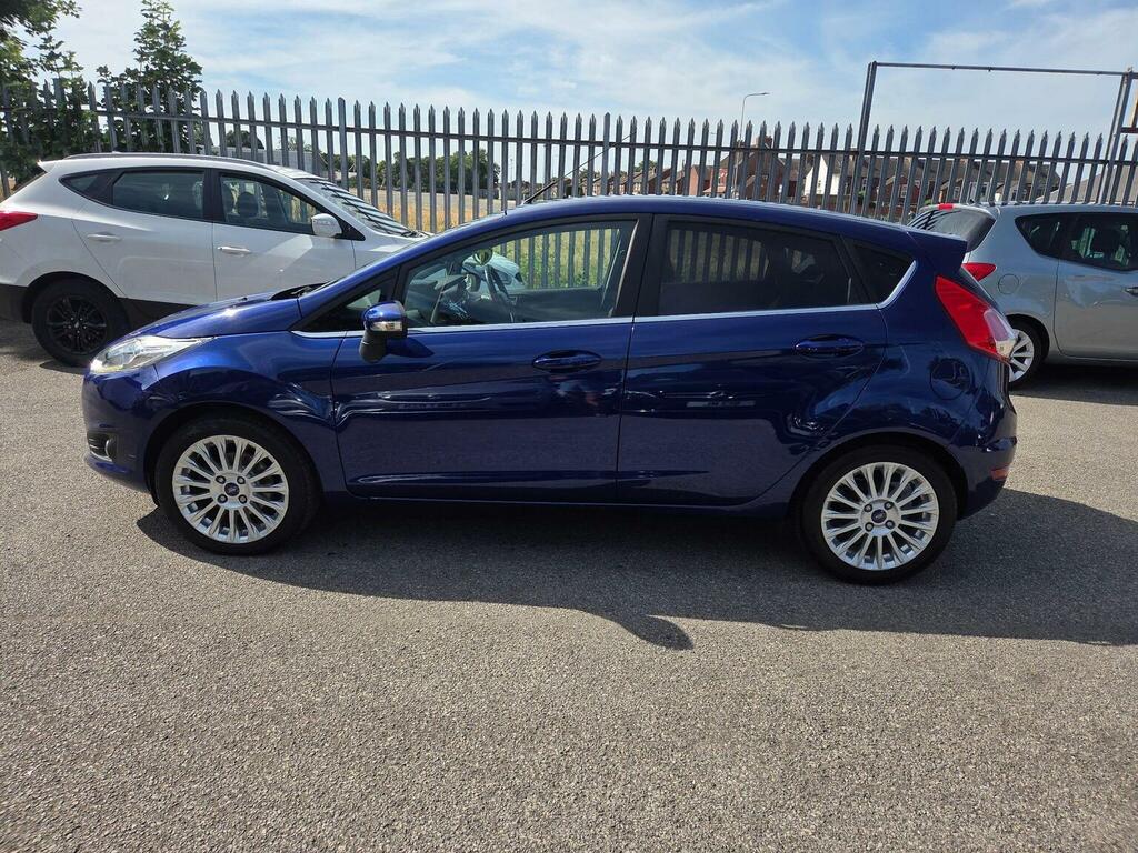 Ford Fiesta 1.0T Ecoboost Titanium Euro 5 Ss YS63KYN Blue #6