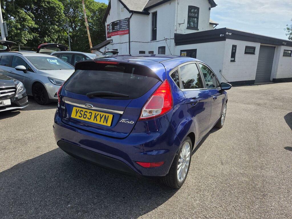 Ford Fiesta 1.0T Ecoboost Titanium Euro 5 Ss YS63KYN Blue #3