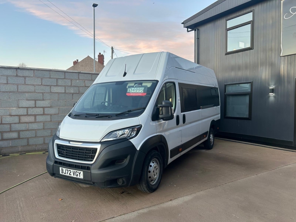 Peugeot Boxer Mpv White