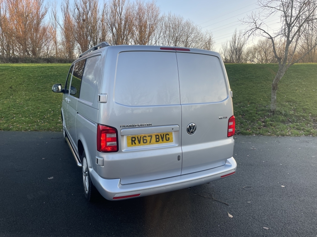 Volkswagen Transporter 2.0 Tdi T32 Bluemotion Tech Highline Fwd Swb Euro RV67BVG Silver #6