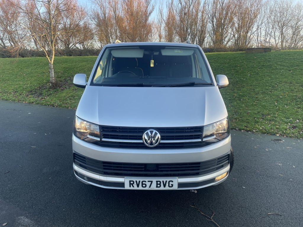 Volkswagen Transporter 2.0 Tdi T32 Bluemotion Tech Highline Fwd Swb Euro RV67BVG Silver #2