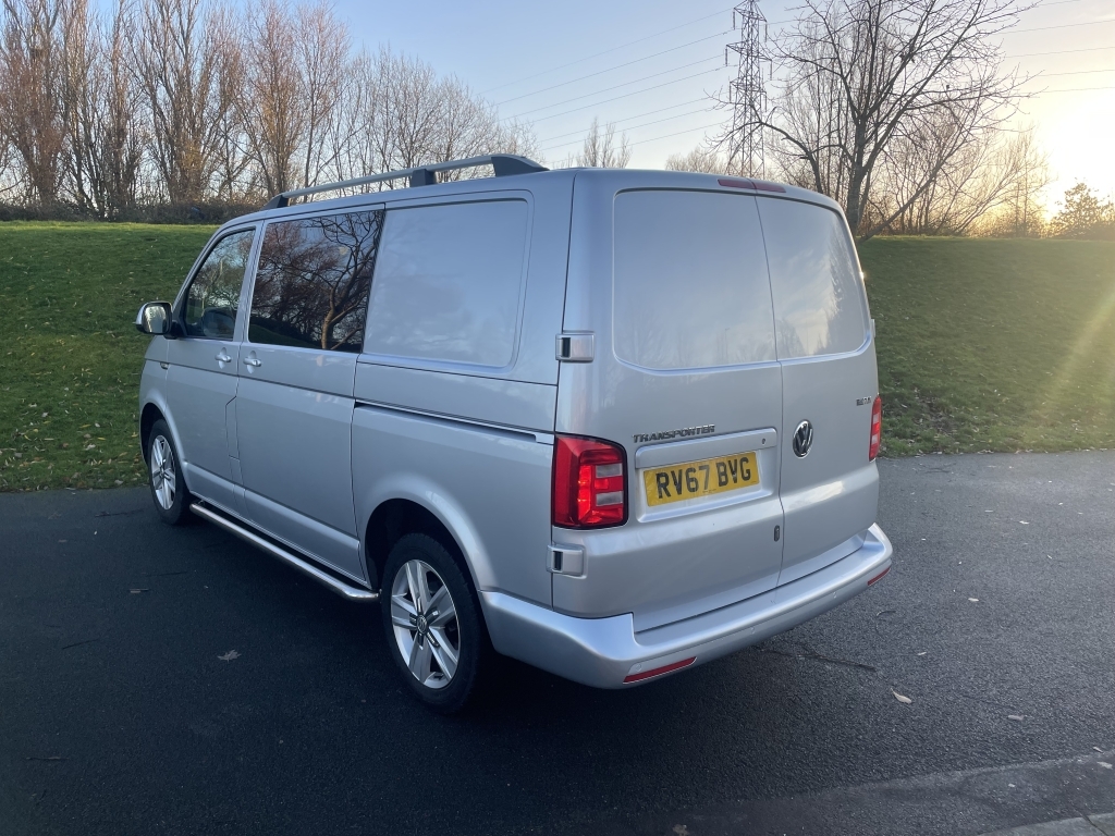 Volkswagen Transporter 2.0 Tdi T32 Bluemotion Tech Highline Fwd Swb Euro RV67BVG Silver #5