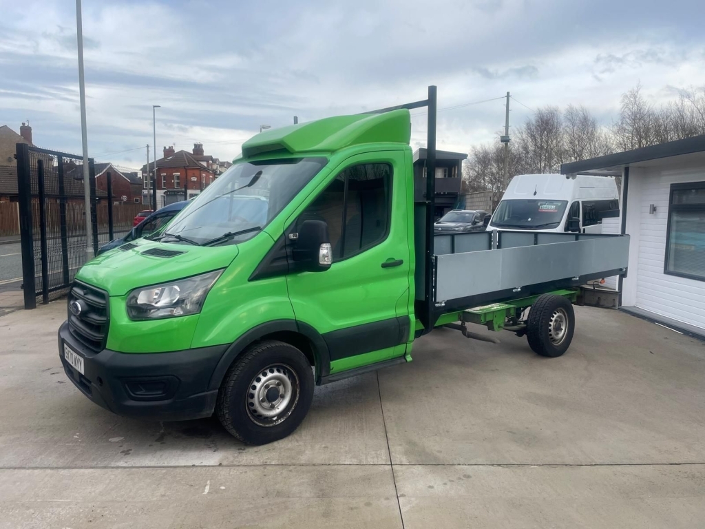 Ford Transit Custom 2.0 350 Ecoblue Leader Fwd L3 Euro 6 S S EX70WYY Green #3