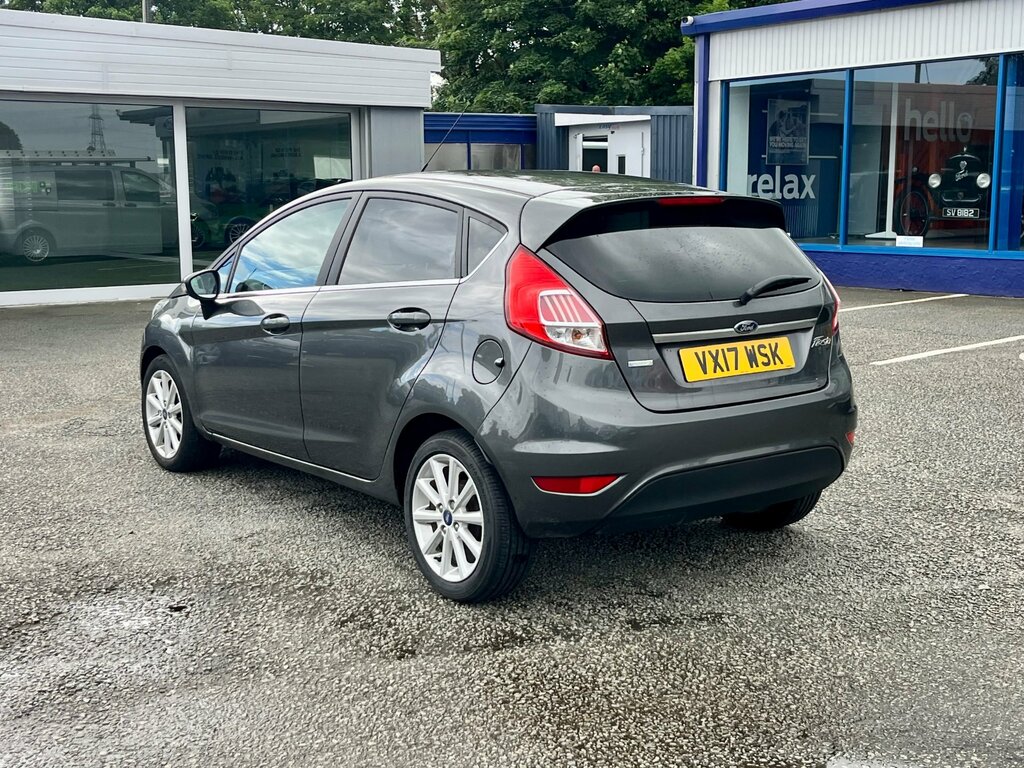 Ford Fiesta 1.0T Ecoboost Titanium Hatchback VX17WSK Grey #4