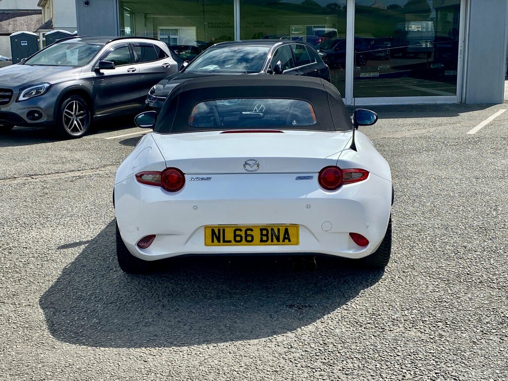 Mazda MX-5 2.0 Skyactiv-g Sport Nav Convertible Ma White #6
