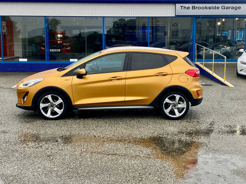 Ford Fiesta 1.0T Ecoboost Gpf Active X Hatchback Ma Yellow #4