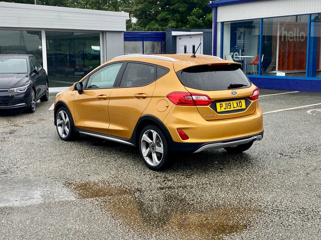 Ford Fiesta 1.0T Ecoboost Gpf Active X Hatchback Ma Yellow #5