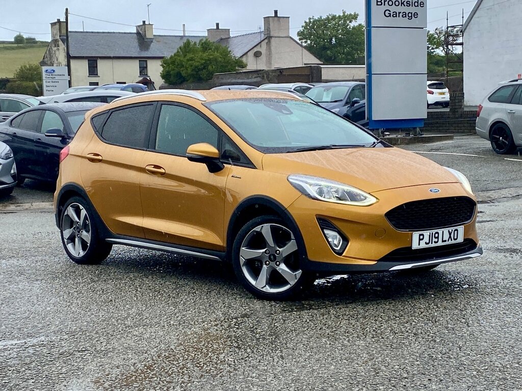 Ford Fiesta 1.0T Ecoboost Gpf Active X Hatchback Ma Yellow