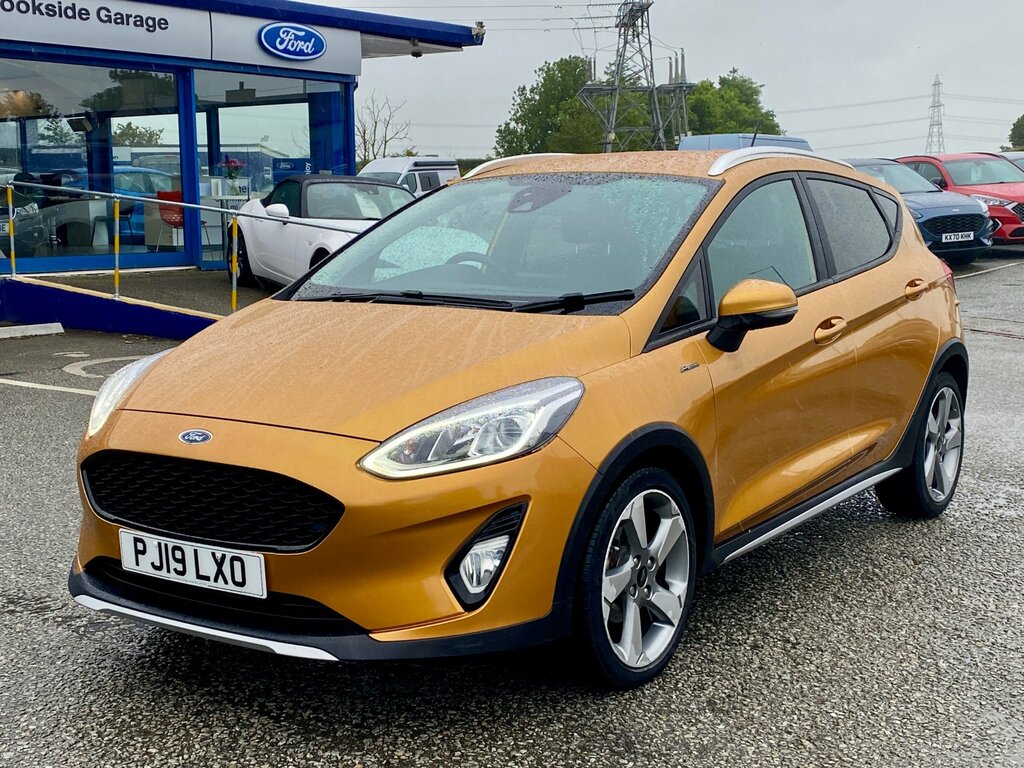 Ford Fiesta 1.0T Ecoboost Gpf Active X Hatchback Ma Yellow #3
