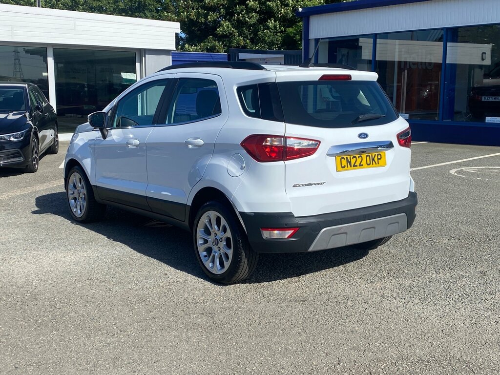 Ford Ecosport 1.0T Ecoboost Gpf Titanium Suv E White #5