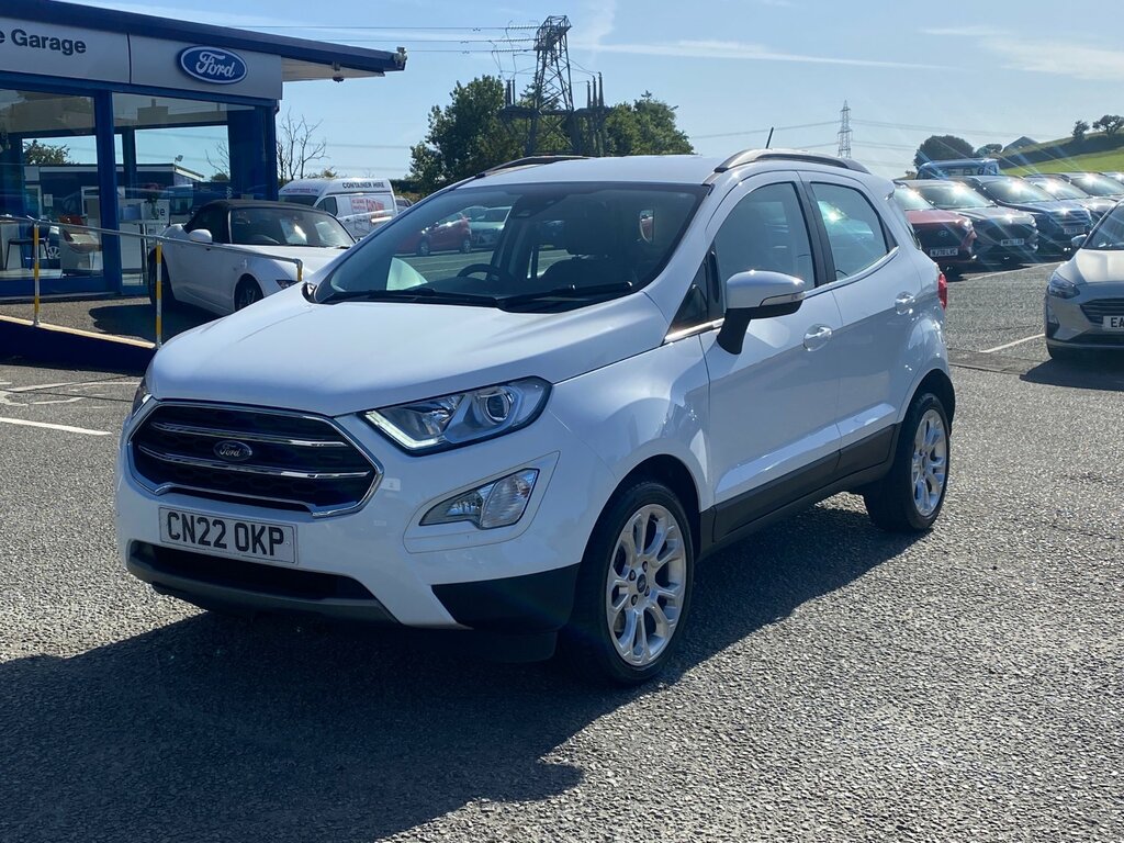 Ford Ecosport 1.0T Ecoboost Gpf Titanium Suv E White #3