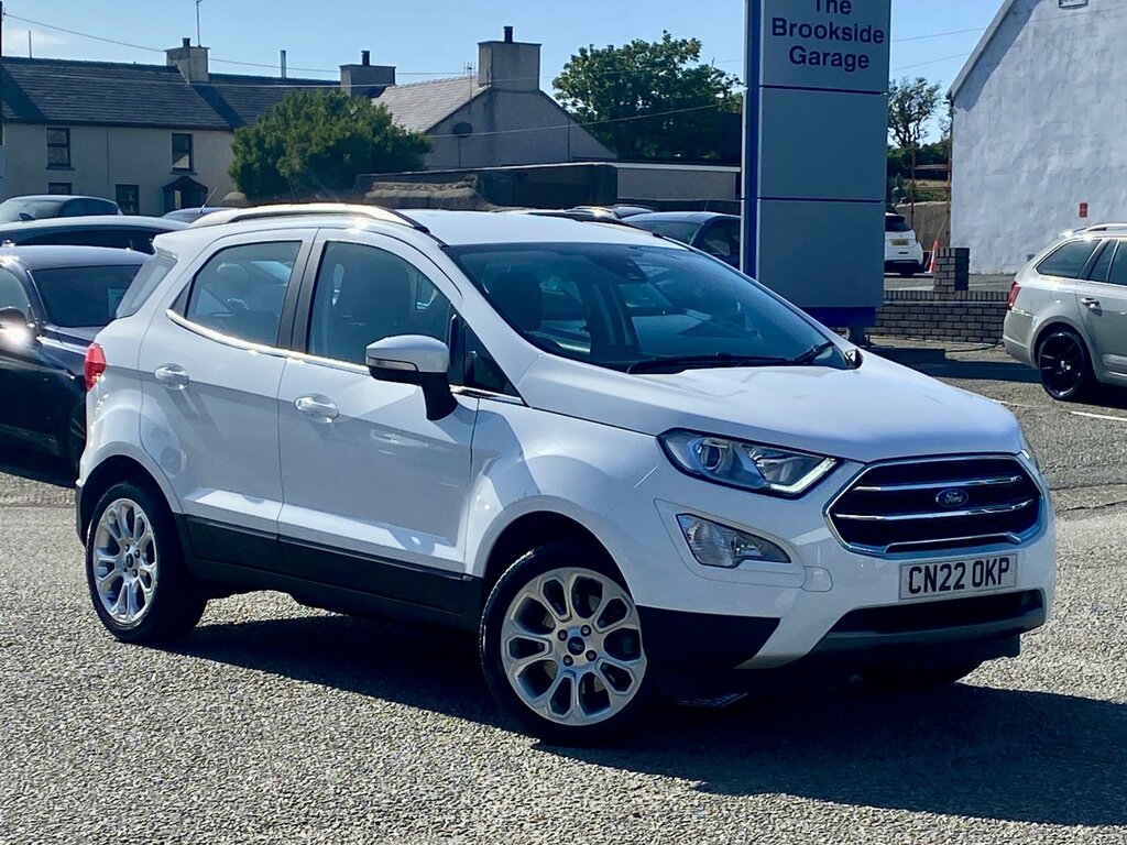 Ford Ecosport 1.0T Ecoboost Gpf Titanium Suv E White