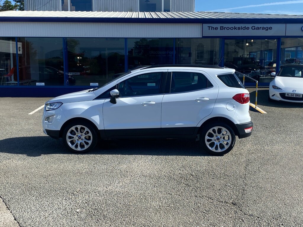 Ford Ecosport 1.0T Ecoboost Gpf Titanium Suv E White #4
