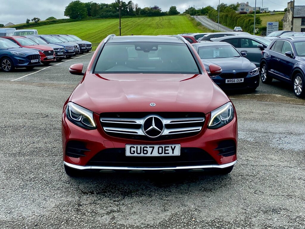 Mercedes-Benz GLC Class 2.1 Glc220d Amg Line Premium Plus Suv Red #2