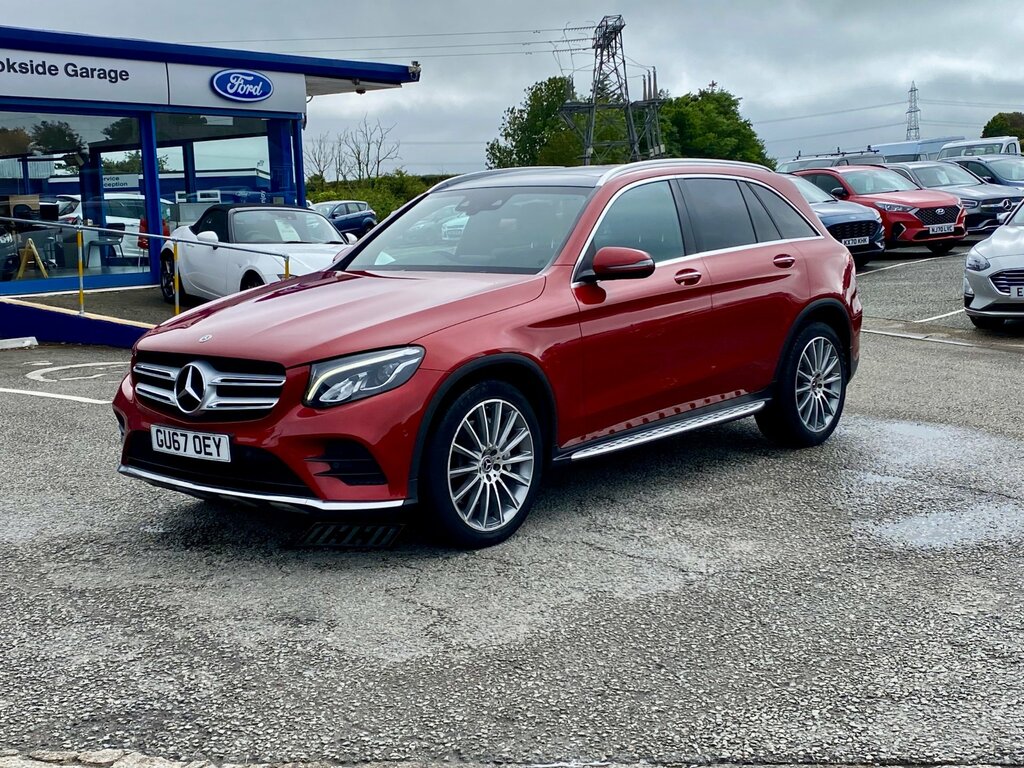 Mercedes-Benz GLC Class 2.1 Glc220d Amg Line Premium Plus Suv Red #3