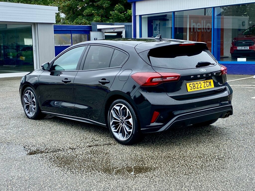 Ford Focus 1.0T Ecoboost St-line Vignale Hatchback SB22ZGW Black #5