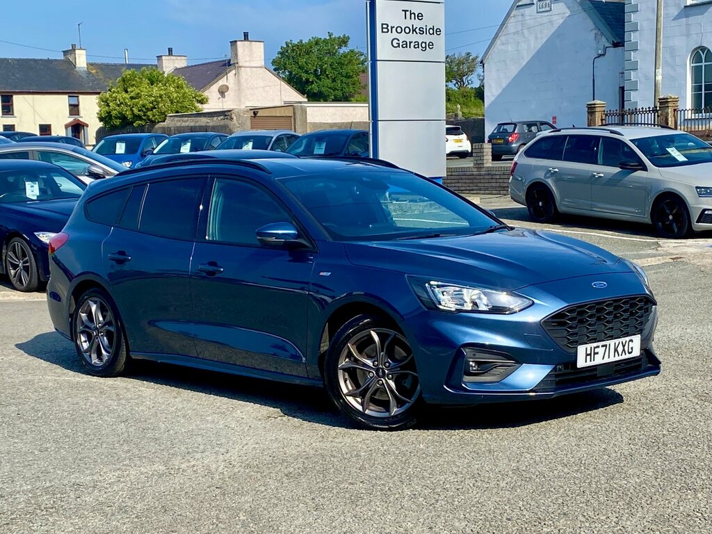 Ford Focus 1.0T Ecoboost St-line Edition Estate Ma Blue