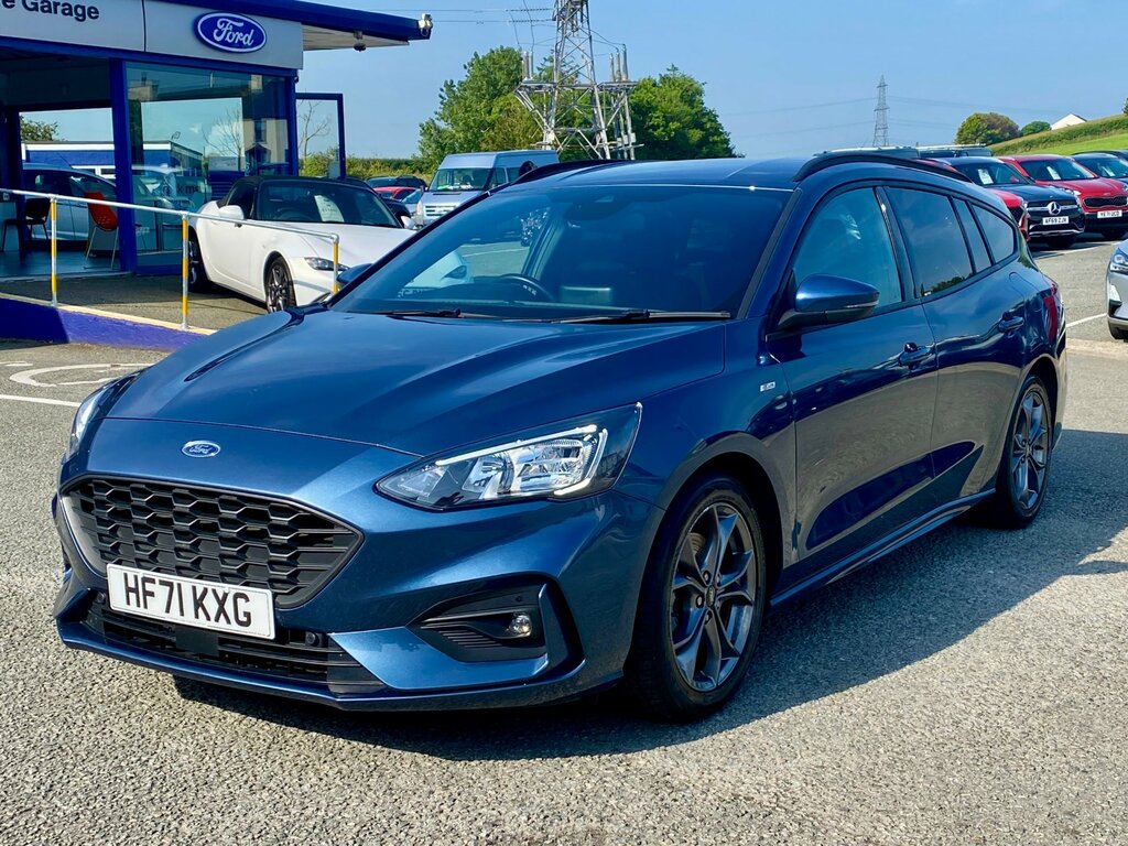 Ford Focus 1.0T Ecoboost St-line Edition Estate Ma Blue #3