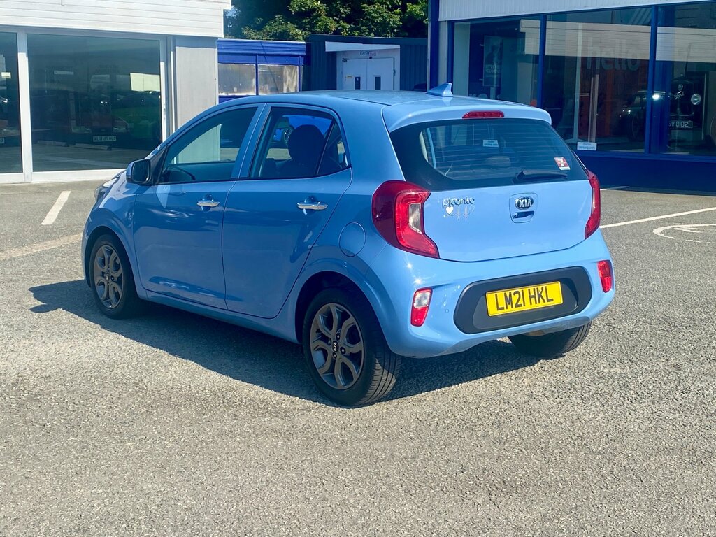 Kia Picanto 1.0 Dpi 3 Hatchback Amt Euro 6 Ss 6 Blue #5