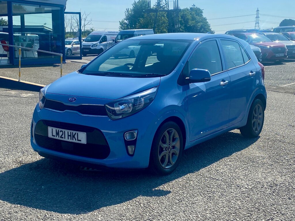 Kia Picanto 1.0 Dpi 3 Hatchback Amt Euro 6 Ss 6 Blue #3