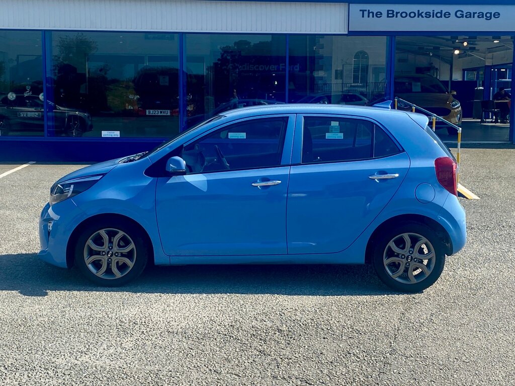 Kia Picanto 1.0 Dpi 3 Hatchback Amt Euro 6 Ss 6 Blue #4