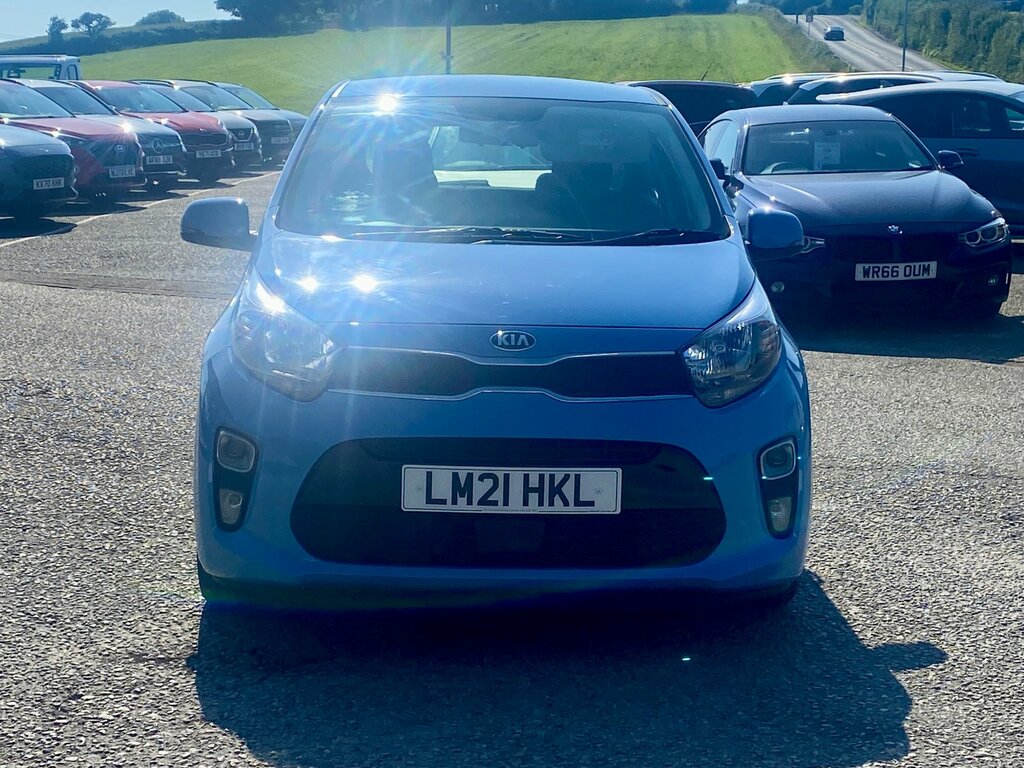 Kia Picanto 1.0 Dpi 3 Hatchback Amt Euro 6 Ss 6 Blue #2